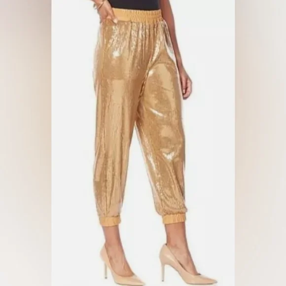Shavonne Dorsey Gold Sequin  Leisure Suit - Picture 6 of 11